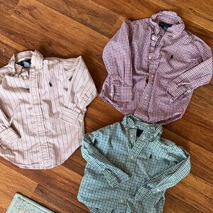 Polo by Ralph Lauren boy’s button down shirts